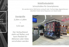Mobile Phone Accessoires, Pop-up Stand 3,5qm