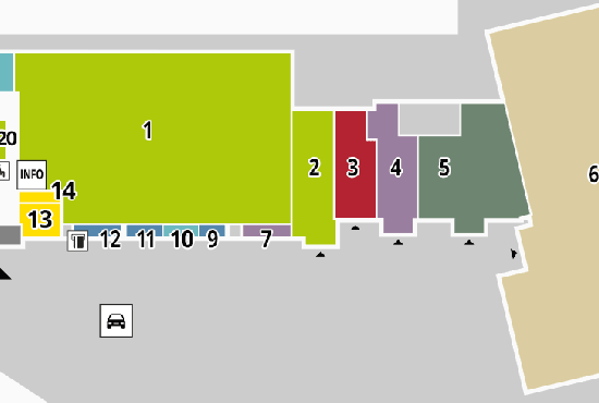 Einkaufszentrum ✩ Marktkauf-Center Greifswald-Neuenkirchen  - EG