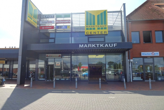 Einkaufszentrum ✩ Marktkauf-Center Wismar, Eingang