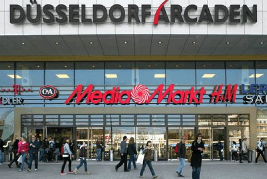 Einkaufszentrum, Typ Shopping-Center ✩ Düsseldorf Bilk Arcaden in Düsseldorf