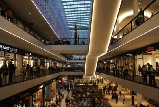 Einkaufszentrum, Typ Shopping-Center ✩ Centrum-Galerie in Dresden