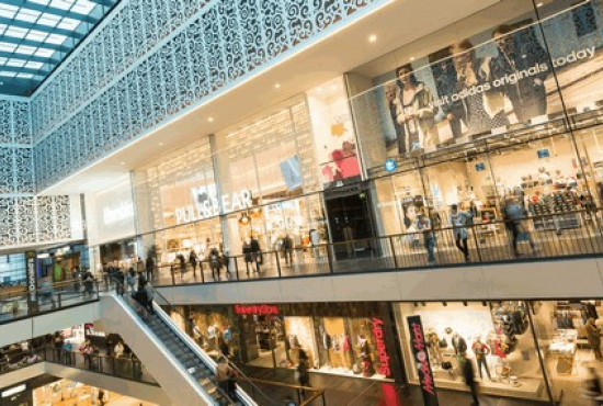 Einkaufszentrum, Typ Shopping-Center ✩ Centrum-Galerie in Dresden
