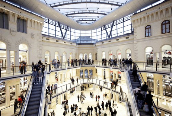 Einkaufszentrum, Typ Shopping-Center ✩ Europa-Galerie Saarbrücken in Saarbrücken